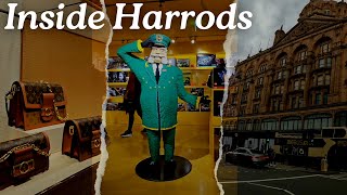 4K Harrods London Walking Tour [upl. by Gaskill602]