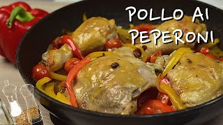 DELIZIOSO pollo ai peperoni in agrodolce ricetta super facile [upl. by Kathrine770]