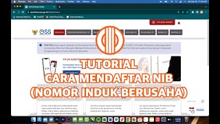 TUTORIAL OSS CARA MENDAPATKAN NIB  MENDAFTAR OSS [upl. by Kehoe]