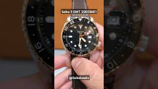 Seiko 5 Sports GMT SSK036K1 Root Beer prospex [upl. by Aronow]