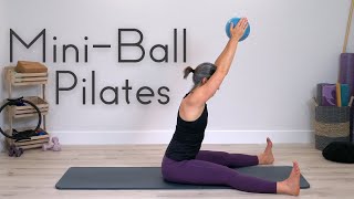 MiniBall Pilates Workout  Routine for Posture [upl. by Etnuaed737]