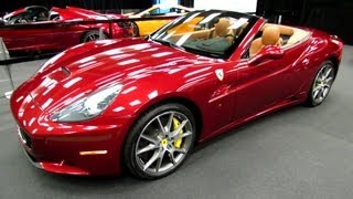 2013 Ferrari California  Exterior and Interior Walkaround  2013 Salon de LAutomobile de Montreal [upl. by Florance]