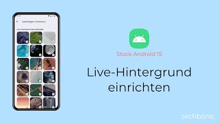 LiveHintergrund einrichten Android 15 [upl. by Marissa]