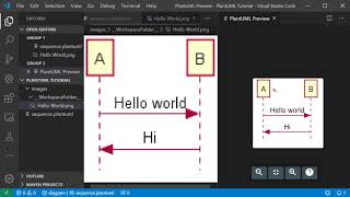 Using PlantUML in VSCode [upl. by Roosevelt]