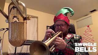 Swingle Bells  Gary Oberparleiter  Trumpet Jingle Bells [upl. by Tterag]