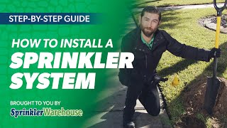 Sprinkler System Install  Overview [upl. by Khalil]