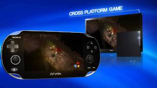 PlayStation Vita amp PS3 cross play  trailer 2012 [upl. by Ekrub]