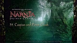 The Chronicles of Narnia Prince Caspian Extended Soundtrack  31 Caspian and Peter Clash [upl. by Gorski]