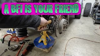 EASY WAY TO REMOVE TIE ROD ENDS [upl. by Irby279]