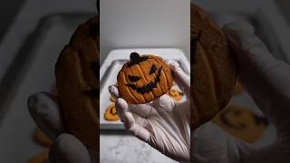 Preparing Pumpkin for HalloweenIts GOURDgeous shorts baking cookies stopmotion halloween [upl. by Chelsae]