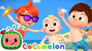 Beach Song ☀️  CoComelon Nursery Rhymes amp Kids Songs [upl. by Nylasor]