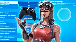 BEST LINEAR AIMBOT Controller SETTINGSSENSITIVITY in Fortnite Chapter 5 PS4XBOXPC SEASON 1 [upl. by Lester273]