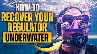 Scuba Diving How to Recover Your Regulator Underwater [upl. by Dustie]