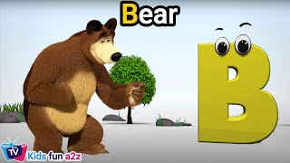 Animals ABC Song for Kids  Phonics for Kids  Alphabet Letters  Learn ABC for Kids [upl. by Egres49]