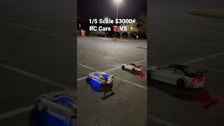 Gas Vs Electric 15 Scale RC Car Race [upl. by Elletnwahs330]