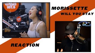 Vocal Reaction to Morissette Will You Stay Wish 1075 Bus [upl. by Lavery]