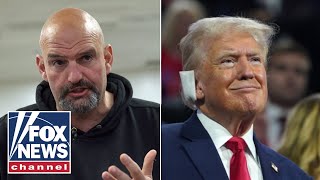 Fetterman says PA support for Trump deepened after assassination attempt [upl. by Wieche]