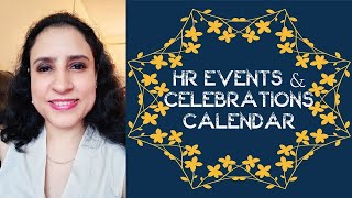 HR Events amp Celebrations Calendar  Ideas for HR Events [upl. by Sunny]