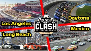 6 Tracks that Could Host 2025 NASCAR Clash [upl. by Rohclem361]