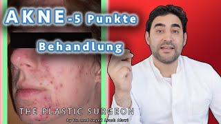 AKNE  Das kann helfen  5 Punkte Therapie Heilung  Dr Alawi [upl. by Cobbie]