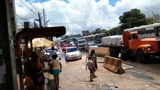 Engarrafamento na Entrada e Saída de Belem muita chuva [upl. by Sturrock102]