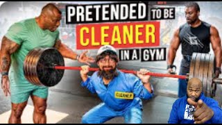 ANATOLY  Elite Powerlifter Pretended to be a CLEANER  Anatoly GYM PRANK  REACTION [upl. by Dirfliw]