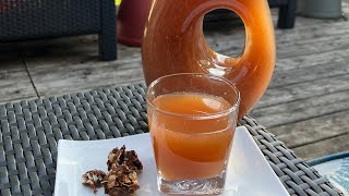 Jus  PASTÈQUE  TAMARIN  BAOBAB  Recette de jus facile  jus santé plantesetboissons [upl. by Anod254]