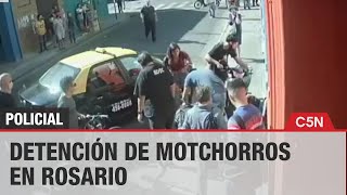 IMPACTANTE DETENCIÓN de MOTOCHORROS [upl. by Orabelle31]