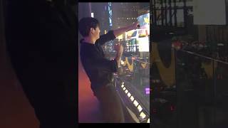 Jung Kook at Times Square 🔥🤩🔥 bts 전정국 [upl. by Sevart245]