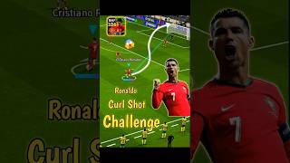 Efootball 2025  CRonaldo vs LMessi Curl ShotChallenge😯 efootball efootball2025 pes shorts [upl. by Arundel409]