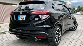 Honda Vezel Hybrid RS 2017 Review A Closer Look at the Stylish Compact SUV [upl. by Kerge]