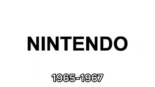 Nintendo historical logos [upl. by Fredenburg]