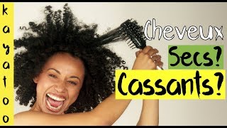 CHEVEUX SECS CASSANTS VOILA UN BAIN DHUILE SIMPLE ET RAPIDE  KAYATOO [upl. by Namdor]