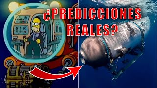 LAS PREDICCIONES DE LOS SIMPSONS  ABISMO 𝘌𝘟𝘛𝘙𝘈 [upl. by Naasah]