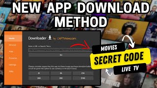 New App Download Method For Firestick in 2024 [upl. by Prisca]