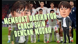 MEMBUAT KARIKATUR SIMPEL karikatur photoshop ps shintaeyong timnasindonesia [upl. by Ellissa]