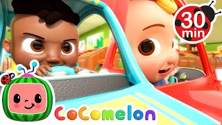 Shopping Cart Race  MORE Compilation  CoComelon Kids Songs amp Nursery Rhymes [upl. by Dall724]