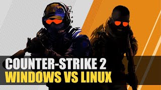 CounterStrike 2  Windows dx11 and vulkan vs Linux native build [upl. by Repmek]