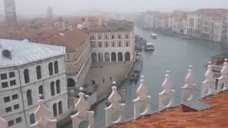 VENEZIA Dalla terrazza del T Fondaco dei Tedeschi [upl. by Attenod571]