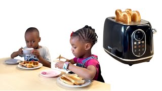 Perfect breakfast in minutes with Keenstone Touch Control Toaster [upl. by Noraa]