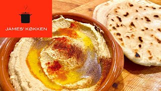 Hummus med pitabrød [upl. by Mosira]