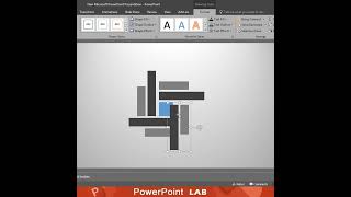 Creative simple logo on PowerPoint powerpointtutorial powerpoint [upl. by Nomrah]