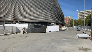 Obras estadio Santiago Bernabéu hoy remodelación 9 Noviembre 2023 [upl. by Drake742]