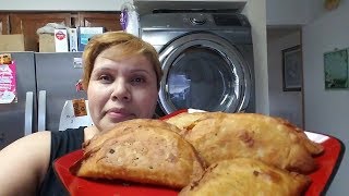 RECETA de empanadas o quesadillas de picadillo fritas [upl. by Eelac932]