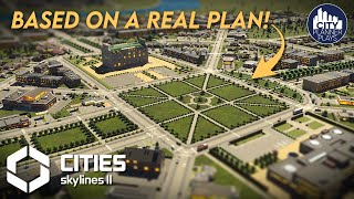 Starting a New City in Cities Skylines 2 Inspired by a Real Master Plan [upl. by Neret83]