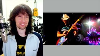 British guitarist reacts to Brad Paisley playing VAN HALEN [upl. by Seuguh575]