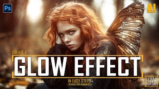 Create a Glow Effect in Photoshop [upl. by Jerman]