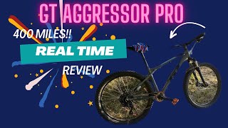 GT AGGRESSOR PRO real time review 400 miles in [upl. by Arline]