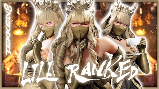 Lili is the Golden Empress of Tekken 8  High Level Ranked Gameplay lili tekken8 gaming [upl. by Luciano296]