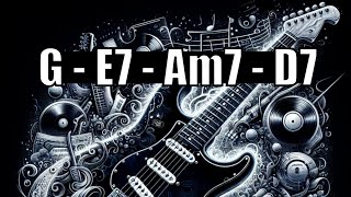 G Major Jazz Backing Track  Medium Swing 1625 [upl. by Amein18]